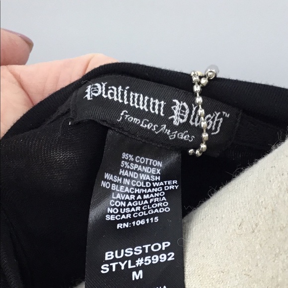 Maltese Netting Cross on Black Tee, 3 front 1 back - Picture 4 of 4